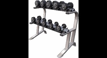 Professionele Dumbell Standaard incl. 90 kg Gorilla Sports dumbellset