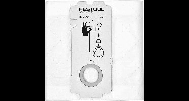Festool SC-FIS-CT 25/5 SELFCLEAN Filterzak voor CT 25 VE=5 - 577484