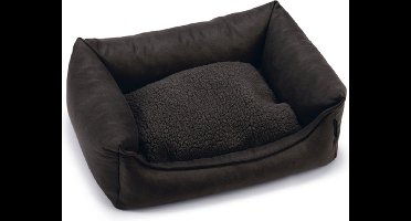 Beeztees Uma - Orthopedische Hondenmand - Antraciet- 60x40x20 cm