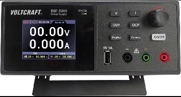 VOLTCRAFT DSP-3005 Labvoeding, regelbaar 0 - 30 V 0 - 5 A 150 W USB 2.0 stekker A Op afstand bedienbaar Aantal uitgange