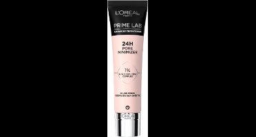 L'Oréal Prime Lab Primer 24H Pore Minimizer - 3 x 30 ml - Voordeelverpakking