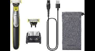 Philips OneBlade 360 Face - Trimmer, scheerapparaat en styler in 1 - QP2734/31