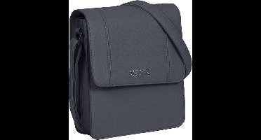 MUSTANG Schoudertas Virginia Shoulderbag Small Flap Rigid Black Zwart