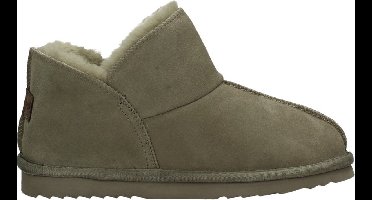 Warmbat Willow Pantoffels Dicht - Taupe - Maat 37