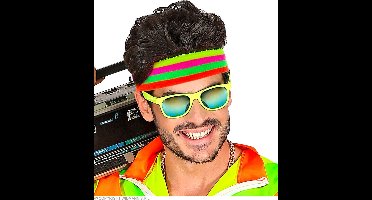 Zweetband neon multikleur