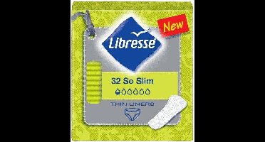 Libresse Inlegkruisjes So Slim - 12x32st - Voordeelverpakking