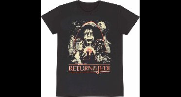 Star Wars Return of the Jedi Heren T-shirt - zwart - M