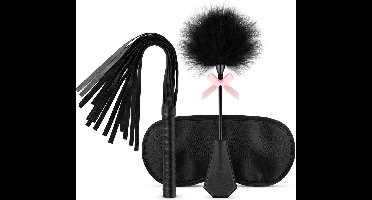 Bondage Set 3-Delig - Zwart