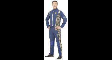 Smiffys - Star Trek Discovery Command Uniform Kostuum - L - Blauw