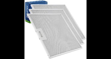3x Metaalfilter voor Zanussi 50268967002 320x320x8mm