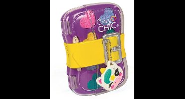 Crazy Chic Yellow mini cosmeticatas Clementoni