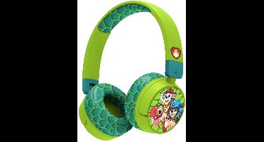 Paw Patrol - Dino - draadloze kinderkoptelefoon - volumebegrenzing - lange batterijduur - microfoon - opvouwbaar - bluetooth