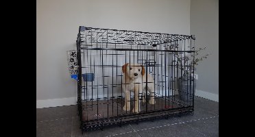 Bench Maison met schuifdeur - 107 cm