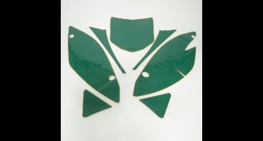 Kit déco Autocollant stickers vert Ace pour moto Kawasaki 250 KXF Neuf
