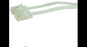 Profile UTP kabel cat6 5m wit