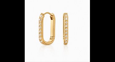 Oorbellen- Goudkleurig - Verguld - Roestvrijstalen oorbellen - sieraden – Cadeau tip – Hip - Trendy