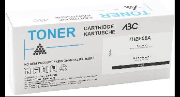 ABC huismerk toner geschikt voor HP 658A W2000A M751 zwart