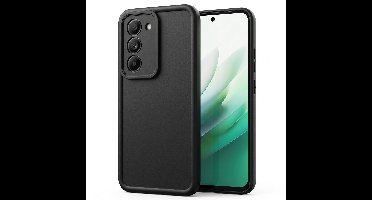 Geschikt voor Xiaomi Redmi 15 5G / 4G Hoesje - Siliconen Matte Back Cover - Zwart