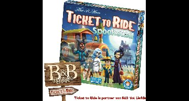 Ticket To Ride Spookstad - Days of Wonder - Familiespel - Nederlandstalig Bordspel - Vanaf 6 Jaar