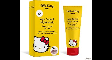 GESKE Ago Control Night Mask | Gebruik met Hello Kitty Sonic Warm & Cool Mask | Met vitamine E, avocado en zoete amandelolie | Verrijkende formule | Huidherstel | Voor droge huid | Vegan