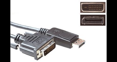 ACT AK3993 3m DisplayPort DVI-D video kabel adapter