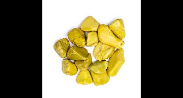 Serpentine trommelstenen B-kwaliteit - ±250 G; ±2-4 Cm - ±250 g; ±2-4 cm
