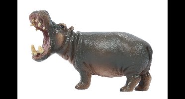 PIA Soft Toys-Nijlpaard speelfiguur PVC - 10cm - speelgoed