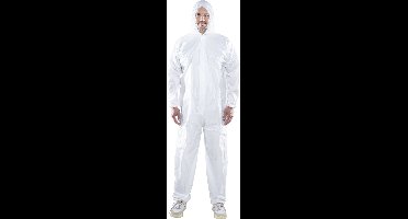 wolfcraft - Wegwerp Overall met capuchon - XXL - 4970000