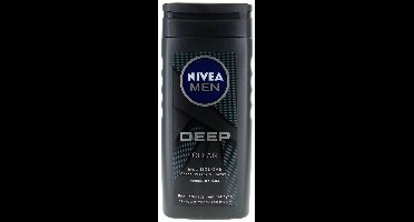 Nivea Men Deep Clean 3in1 Douchegel Gezicht, Lichaam en Haar Kleipoeder 500 ml