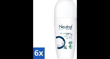 Neutral Sensitive Skin Deodorant Roller - 6 x 50 ml - Voordeelverpakking