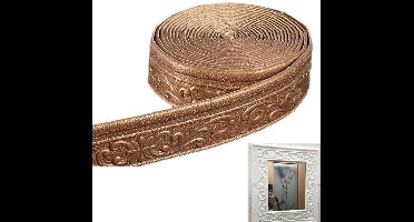 3D Decoratieve behangsticker - zelfklevende flexibele schuimlijst van 3 inch x 33 voet, zelfklevend, 3D decoratieve behangsticker voor thuis, doe-het-zelf decoratiebehandeling