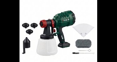 PARKSIDE® Accu-verfpistool 20V zonder accu en lader - Reservoir: 1000 ml - 2 te gebruiken mondstukken (Ø 1,8 mm / Ø 2,6 mm)