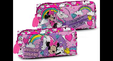 Disney Minnie Mouse Etui Unicorn Dreams - 21 x 8 x 5 cm - Polyester
