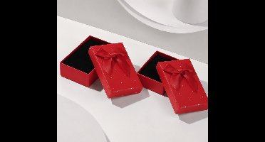 2 Sieraden doos - Doos Hanger -Doos Oorbellen -Verpakkingsdoos Ring Doos Sieraden Verpakkingsdoos - cadeau