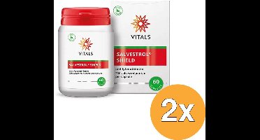 2x Vitals Salvestrol shield (60 capsules)
