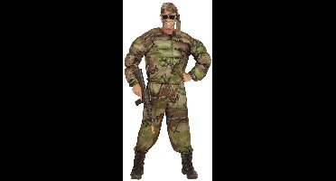 Super Soldaat Uit De Sportschool Kostuum