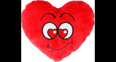 FLAMINGO - SPEELGOED LIEVE HART ROOD 17x6,5x14CM