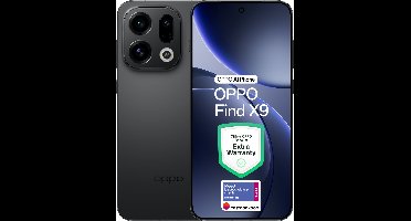 OPPO Find X9 5G 12+ 512GB Space Black - Extra Garantie