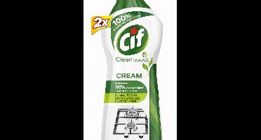 2 x Cif Cleanboost - Original - Poetsmiddel - 750 ml