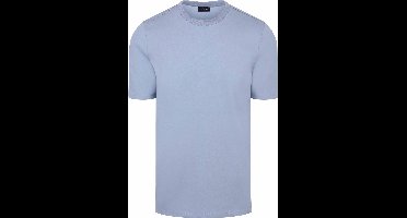 Suitable Respect T-shirt Tim Lichtblauw - Maat L - Heren - Casual T-shirts