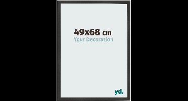 Your Decoration - Fotolijst 49x68 cm - MDF - Zwart Mat - Bologna