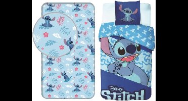 Lilo & Stitch Dekbedset - Dekbedovertrek - Hoeslaken - Kussensloop