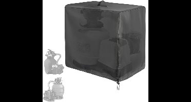 Zwembadafdekking Geschikt voor INTEX zwembadpompen en zandfilters, afmetingen 84x61x86 cm, waterdicht, geschikt voor zandfiltersystemen, zwembadpompen en filters.