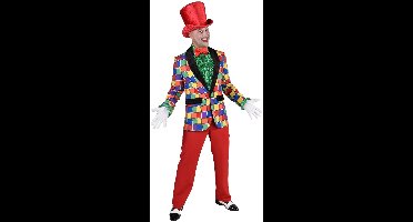 Magic Design Verkleedcolbert Blok Heren Polyester Maat S