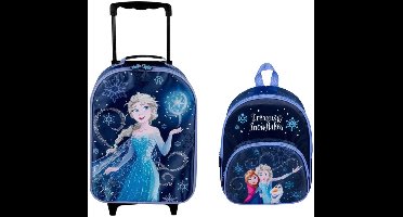 Frozen reisset; trolley en rugzak