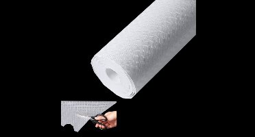 2 Rollen Verpakking 30*150cm Schraai Raster EVA Tafelmat - Waterdicht Anti-Glijden, Verdikte Geïsoleerde Doorzichtige Knipbare Kastmat voor Lade, Papier, Schoenenkast