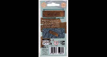 COLOP Craft Labeler Naaibare Labels van Natuurlijk Leer – Set van 5 stuks - 9C 170673