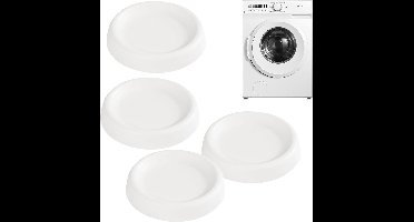 Universele Antivibratie Rubber Voeten voor Wasmachines - 4 Stuks, Duurzaam en Stabiel, Vermindert Geluid en Trillingen, Geschikt voor Diverse Merken