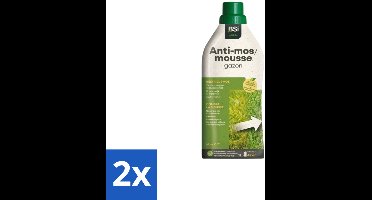 BSI – MossOff Gazon – Mosbestrijding – 1 L - Voordeelverpakking - 2 stuks