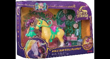 Unicorn Academy Ava & Leaf Stall - Magische speelset